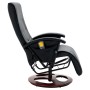 Sillón de masaje de cuero sintético negro de vidaXL, Sillones de masaje eléctricos - Ref: Foro24-60311, Precio: 346,80 €, Des...