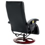 Sillón de masaje de cuero sintético negro de vidaXL, Sillones de masaje eléctricos - Ref: Foro24-60311, Precio: 346,80 €, Des...