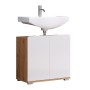 Trendteam Armario de lavabo Ciara blanco y roble artisan de Trendteam, Tocadores de baño - Ref: Foro24-445456, Precio: 115,72...