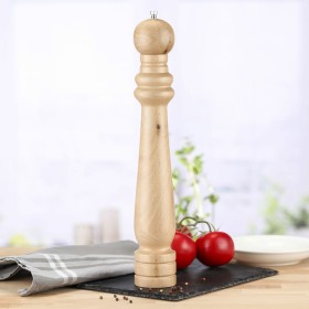 HI Natural wood pepper mill 42x6.9 cm by HI, Salt and pepper shakers - Ref: Foro24-445587, Price: 25,99 €, Discount: %