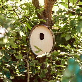 Capi Birdhouse Oval 2 anthracite gray 24x19x23 cm by Capi, Birdhouses - Ref: Foro24-445510, Price: 32,99 €, Discount: %