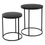 H&S Collection Set of side tables 2 pieces black wood surface by H&S Collection, Side tables - Ref: Foro24-445877, Price: 80,...