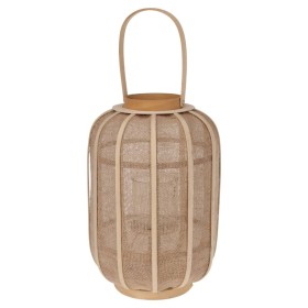 H&S Collection Hanging lantern beige rattan 28x40 cm by H&S Collection, Chandeliers - Ref: Foro24-446735, Price: 52,99 €, Dis...