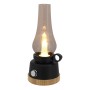 Eurotrail LED camping lamp Wind bamboo black by Eurotrail, Camping lanterns and lamps - Ref: Foro24-446697, Price: 82,15 €, D...