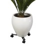 Nature Plant stand with adjustable wheels 3 arms black metal by Nature, Pot stands - Ref: Foro24-446405, Price: 27,56 €, Disc...