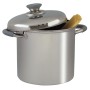 Eurotrail Batería de cocina Glasgow 3 piezas acero inoxidable de Eurotrail, Vajillas y utensilios de cocina para camping - Re...