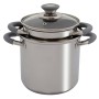 Eurotrail Batería de cocina Melrose 2 piezas acero inoxidable de Eurotrail, Vajillas y utensilios de cocina para camping - Re...