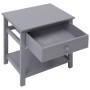 Bedside tables 2 units gray Paulownia wood 40x29x42cm by vidaXL, Nightstands - Ref: Foro24-284051, Price: 58,13 €, Discount: %