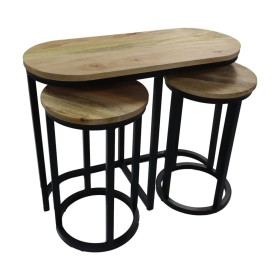 HSM Collection 3-Piece Side Table Set by HSM Collection, Side tables - Ref: Foro24-442889, Price: 167,99 €, Discount: %