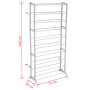 Shoe rack 2 Units by vidaXL, Shoe racks and shoe organizers - Ref: Foro24-60718, Price: 41,73 €, Discount: %