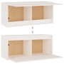 TV furniture 5 pieces solid white pine wood by vidaXL, TV Furniture - Ref: Foro24-3100150, Price: 227,83 €, Discount: %