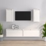 TV furniture set, 4 pieces made of solid white pine wood by vidaXL, TV Furniture - Ref: Foro24-3100170, Price: 179,99 €, Disc...