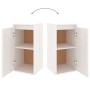 TV furniture 6 pieces solid white pine wood by vidaXL, TV Furniture - Ref: Foro24-3100265, Price: 252,99 €, Discount: %