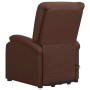 Sillón de masaje elevable cuero sintético marrón de vidaXL, Sillones de masaje eléctricos - Ref: Foro24-329694, Precio: 389,6...