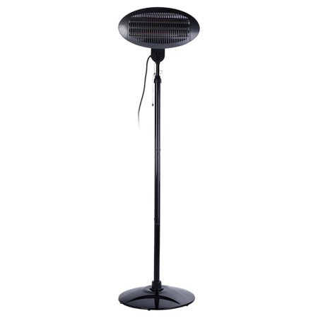 Excellent Electrics Free Standing Patio Heater 2000W Quartz Black by Excellent Electrics, Terrace stoves - Ref: Foro24-442175...