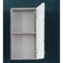 Trendteam Armario de pared para baño Nano blanco y gris cemento de Trendteam, Tocadores de baño - Ref: Foro24-445444, Precio:...