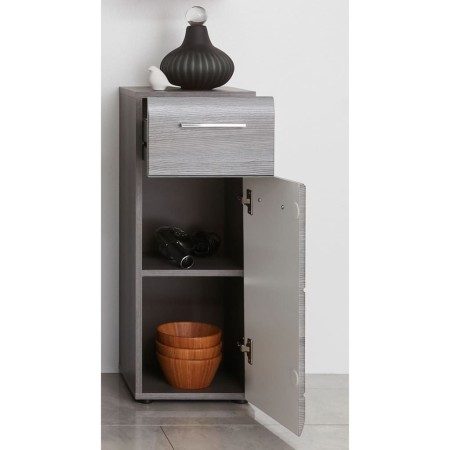 Trendeteam Line bathroom storage cabinet in smoked silver by Trendteam, bathroom vanities - Ref: Foro24-445453, Price: 107,64...