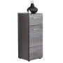 Trendeteam Line bathroom storage cabinet in smoked silver by Trendteam, bathroom vanities - Ref: Foro24-445453, Price: 107,64...