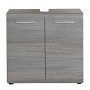 Trendteam Line washbasin cabinet in smoked silver by Trendteam, bathroom vanities - Ref: Foro24-445449, Price: 119,99 €, Disc...