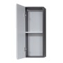 Trendteam Armario de pared para baño Line blanco y plata ahumado de Trendteam, Tocadores de baño - Ref: Foro24-445450, Precio...