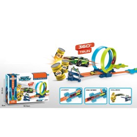 Tender Toys Spielzeugauto-Strecke 24 Teile grau und blau von Tender Toys, Spielzeug-Rennwagensammlungen - Ref: Foro24-445923,...