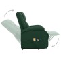 Sillón de masaje elevable tela verde oscuro de vidaXL, Sillones de masaje eléctricos - Ref: Foro24-329715, Precio: 368,11 €, ...