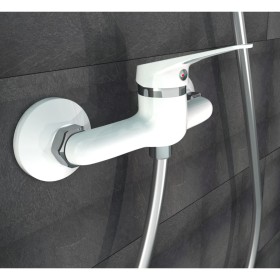 EISL SPEED white single lever shower mixer by EISL, Faucets - Ref: Foro24-446446, Price: 48,99 €, Discount: %