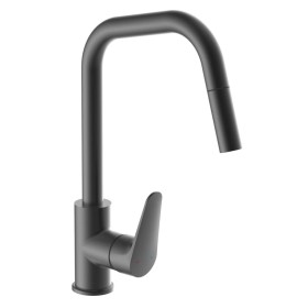 SCHÜTTE Single-lever kitchen faucet with removable spout SEATTLE matt graphite by SCHÜTTE, Faucets - Ref: Foro24-446565, Pric...