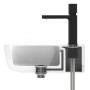 SCHÜTTE NEW YORK single-lever basin faucet matte black by SCHÜTTE, Faucets - Ref: Foro24-446549, Price: 127,46 €, Discount: %