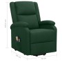 Sillón de masaje elevable tela verde oscuro de vidaXL, Sillones de masaje eléctricos - Ref: Foro24-329715, Precio: 368,11 €, ...