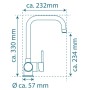 EISL FUTURA Niederdruck-Mischbatterie für die Küche, verchromt von EISL, Wasserhähne - Ref: Foro24-446469, Preis: 90,86 €, Ra...