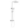 EISL Shower with single-lever tap and thermostat GRANDE VITA white chrome by EISL, shower heads - Ref: Foro24-446476, Price: ...