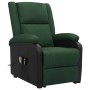 Sillón de masaje elevable tela verde oscuro de vidaXL, Sillones de masaje eléctricos - Ref: Foro24-329519, Precio: 310,10 €, ...