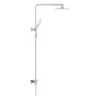 EISL Shower with single-lever tap and thermostat GRANDE VITA white chrome by EISL, shower heads - Ref: Foro24-446476, Price: ...