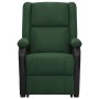 Sillón de masaje elevable tela verde oscuro de vidaXL, Sillones de masaje eléctricos - Ref: Foro24-329519, Precio: 310,10 €, ...