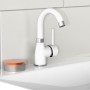 EISL FUTURA chrome white single lever basin mixer by EISL, Faucets - Ref: Foro24-446490, Price: 78,38 €, Discount: %