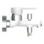 EISL Grifo monomando de baño DIZIANI cromado blanco de EISL, Grifos - Ref: Foro24-446483, Precio: 84,40 €, Descuento: %