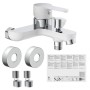 EISL Grifo monomando de baño DIZIANI cromado blanco de EISL, Grifos - Ref: Foro24-446483, Precio: 84,40 €, Descuento: %