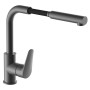 SCHÜTTE Single-lever kitchen faucet with removable spout FLORIDA matte graphite by SCHÜTTE, Faucets - Ref: Foro24-446564, Pri...