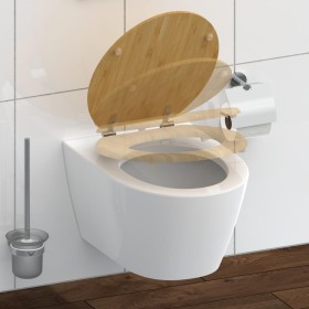 SCHÜTTE Soft-close toilet seat NATURAL BAMBOO by SCHÜTTE, Toilet and bidet seats - Ref: Foro24-446574, Price: 67,57 €, Discou...