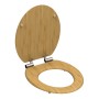 SCHÜTTE Toilettendeckel mit sanftem Schließmechanismus NATURAL BAMBOO von SCHÜTTE, Toiletten- und Bidetsitze - Ref: Foro24-44...