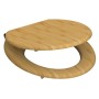 SCHÜTTE Soft-close toilet seat NATURAL BAMBOO by SCHÜTTE, Toilet and bidet seats - Ref: Foro24-446574, Price: 67,57 €, Discou...