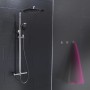 EISL Shower with mixer tap and thermostat GRANDE VITA black chrome by EISL, shower heads - Ref: Foro24-446477, Price: 186,41 ...