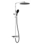 EISL Shower with mixer tap and thermostat GRANDE VITA black chrome by EISL, shower heads - Ref: Foro24-446477, Price: 186,41 ...