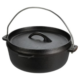 ProGarden VAGGAN cast iron Dutch oven pot 20 cm by ProGarden, Saucepans - Ref: Foro24-446790, Price: 42,99 €, Discount: %