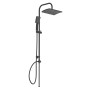 SCHÜTTE MALLORCA matte black shower set by SCHÜTTE, shower heads - Ref: Foro24-446560, Price: 118,31 €, Discount: %