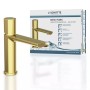 SCHÜTTE NEW YORK matte gold single-lever basin mixer tap by SCHÜTTE, Faucets - Ref: Foro24-446550, Price: 126,29 €, Discount: %