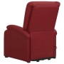 Sillón de masaje elevable cuero sintético rojo tinto de vidaXL, Sillones de masaje eléctricos - Ref: Foro24-329696, Precio: 3...