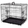 FLAMINGO Pet cage sliding door Mezo S black 43x61x50 cm by FLAMINGO, Pet carriers and boxes - Ref: Foro24-442447, Price: 57,5...