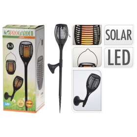 ProGarden 3-in-1 LED-Solar-Gartenlaterne Schwarz von ProGarden, Außenbeleuchtung - Ref: Foro24-442206, Preis: 20,95 €, Rabatt: %